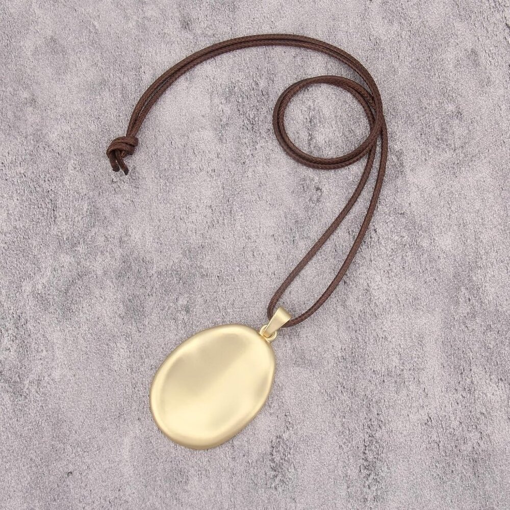 Versatile Long Boho Necklace With Adjustable Cord… - image 6